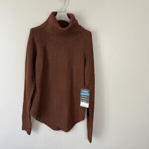 Kuhl Women's Brown Turtleneck Sweater